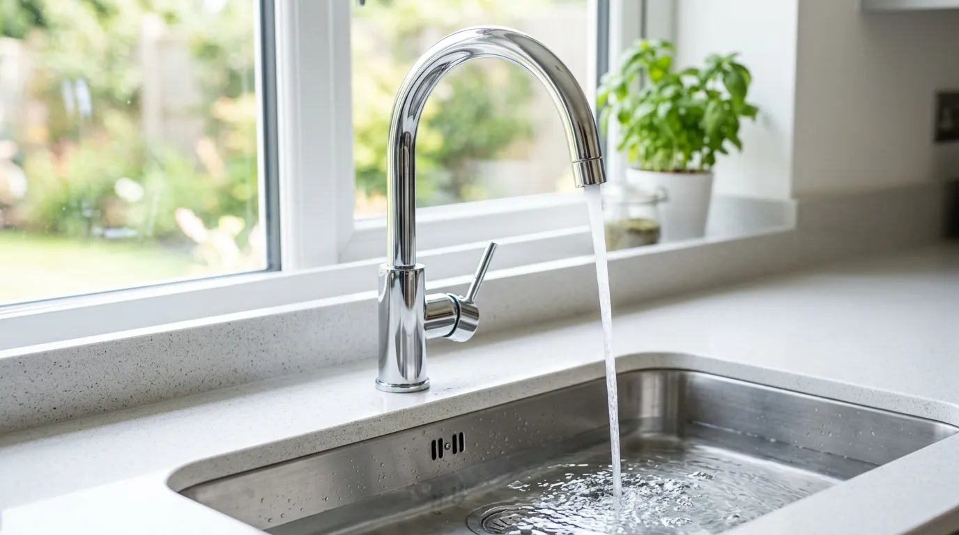 Local Plumbing Master Pros same day plumber fixing a faucet in Kaukauna, WI